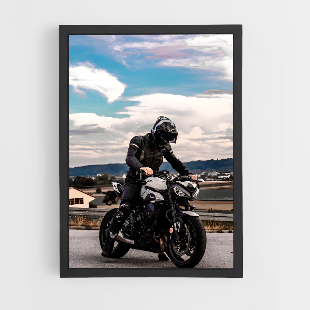 Poster magnifique Street triple – affiche Triumph (vue 2)
